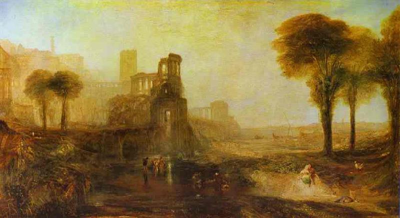 J.M.W. Turner Caligula's Palace and Bridge.